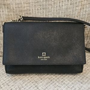 NWOT'S! KATE SPADE - Lightweight Crossbody - Snap Closure- Spade Logo